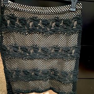 Eva Mendez office wear skirt